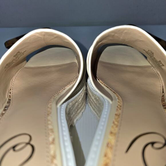 NEW Sam Edelman Livi Sandal Womens 9.5 Summer Sand Espadrille Platform Wedge - Picture 10 of 13